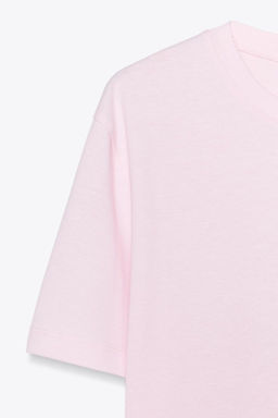 BASIC COTTON T-SHIRT - Zara фото 30