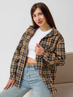 ФЛАНЕЛЬ Рубашка женская Имидж - Оптима фото 2