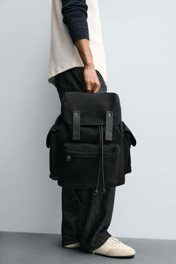 FABRIC BACKPACK - Zara фото 7
