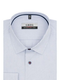 Сорочка мужская длинный рукав GREG 121/231/2268/Z/1p
