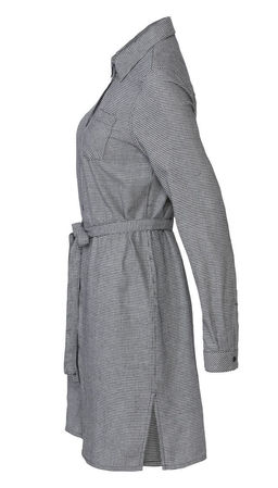 Фланелевая рубашка-туника ESMARA гусиная лапка  фото 11