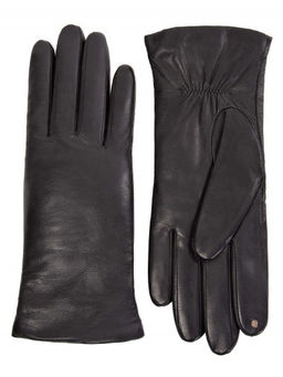 ELEGANZZA Перчатки женские ш+каш. black