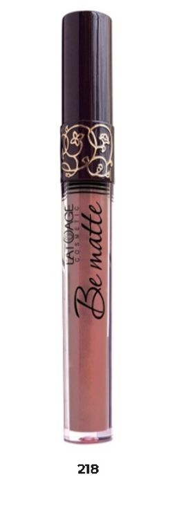 Latuage Помада губная жидкая "BE MATTE" тон 218 розовый нюд