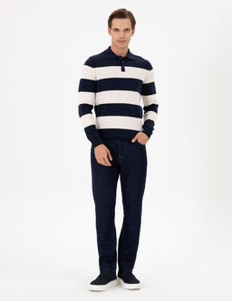 Erkek Lacivert Kazak