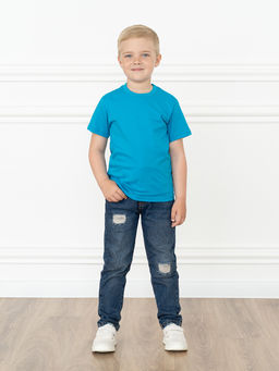 Футболка детская бирюза