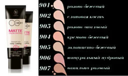 Triumpf CTW09 Тональн. крем MATTE COLOR CONTROL тон 906 Натурально-Пудровый (12)