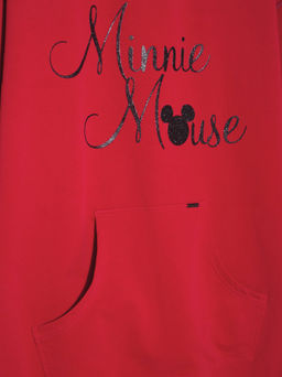 CONTE Хлопковая туника с мерцающей надписью Disney LTH 954 risky red risky red