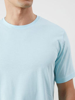 Bisiklet Yaka Penye Erkek Ti??rt