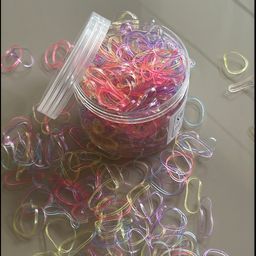 Резинки для волос в баночке 500шт (2731) - Мой органайзер фото 3