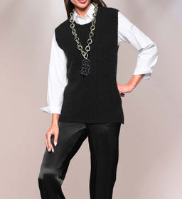 Жилет, черный