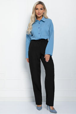 Брюки Твой день (черные) Б11630 - Lt collection фото 6