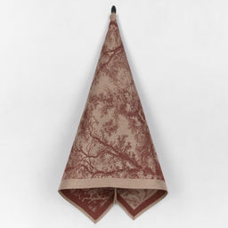 01с-78ЯК 50*76 Полотенце "Лесная индюшка" бежевый/коричневый