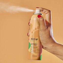Освежающий спрей-дезодорант для ног с дыней и мятой Feet Up - Oriflame фото 2
