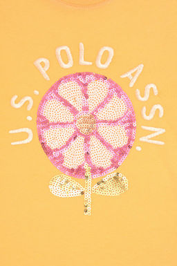 K_z _ocuk Turuncu Ti__rt Sepette S_rpriz _ndirim - U.s. polo assn фото 3