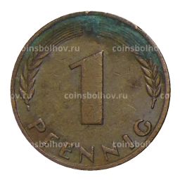 1 пфенниг 1949 года D Германия