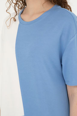 Женское темно-синее трикотажное платье - U.s. polo assn фото 14