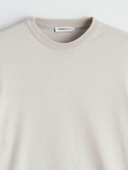 Bisiklet Yaka Erkek Triko Kazak