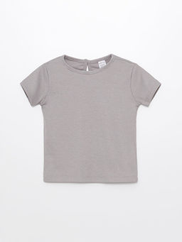 Bisiklet Yaka Uzun Kollu Basic K?z Bebek Pijama Tak?m? - Waikiki фото 2