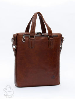 Сумка мужская кожаная 11885Z brown Zinimsk