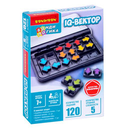 Игра настольная логическая БондиЛогика Bondibon IQ-ВЕКТОР