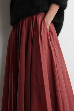FALDA MIDI DE CORTE CIRCULAR - H&m фото 3
