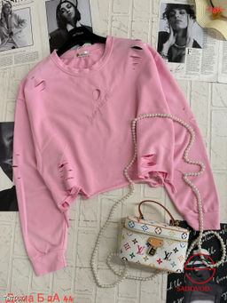 Женская однотонная кофта