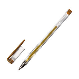 Набор гелевых ручек 3 цвета, белый, серебристый, золотой, корпус прозрачный - Simaland фото 2