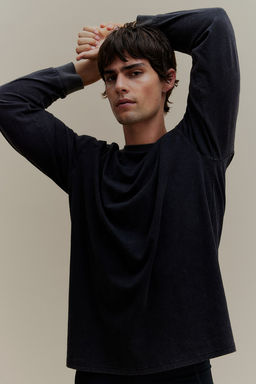 Camiseta de deporte de manga larga Loose Fit