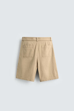 BERMUDA REGULAR FIT SEERSUCKER / Rayas - Zara фото 7