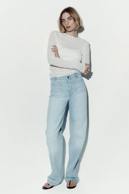 Wide High Jeans - H&m фото 9