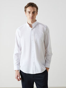 Regular Fit Uzun Kollu Oxford Erkek G?mlek