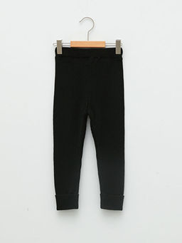 Beli Lastikli Basic Erkek Bebek Triko Pantolon - Waikiki фото 2