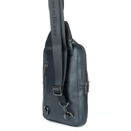 Мужская кожаная сумка-слинг