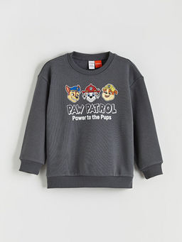 Paw Patrol Bask?l? Erkek ?ocuk Kal?n Sweatshirt