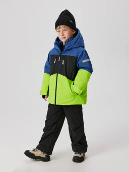 ACOOLA / Куртка детская для мальчиков Bustah сине-зеленый  фото 9