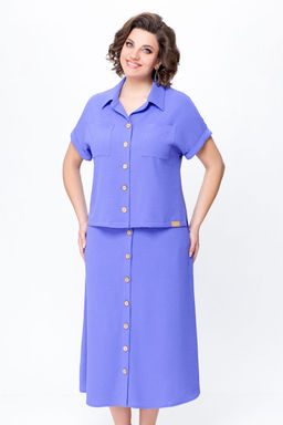 Блуза Swallow 803.2 черный+серебряный узор фото 521