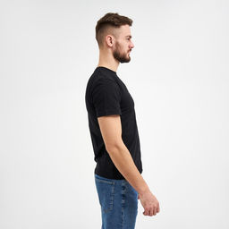 Футболка мужская KAFTAN Pizdec, размер 50, чёрная