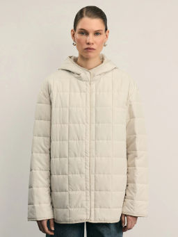 Куртка стеганая с капюшоном / Zarina фото 3