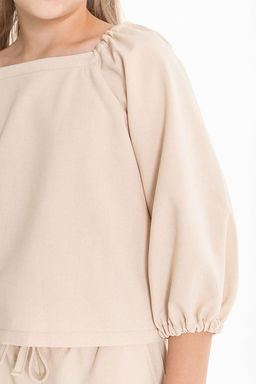 Костюм М225001э бежевый - Елена фото 7