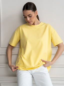 Футболка унисекс Оверсайз, цв. Желтый