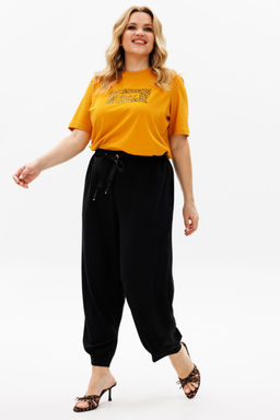 Костюм Michel Chic 1377 горчица, черный  фото 5