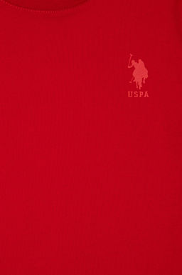 Erkek _ocuk K_rm_z_ Basic Ti__rt Sepette S_rpriz _ndirim - U.s. polo assn фото 3