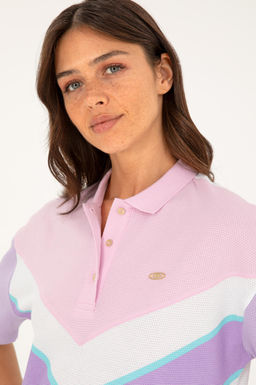 Женская сиреневая футболка Неожиданная скидка в корзине - U.s. polo assn фото 2