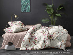 Постельное белье - Поплин 0402 Лилейник Евро (молния)