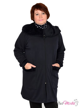 Куртка-толстовка Модель №497 размеры 44-84 - Plusmoda фото 5