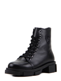 Ботинки EDART 212.21074 bl.black/шерсть