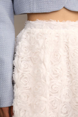 Юбка баллон с объемными розами - Mollis фото 5
