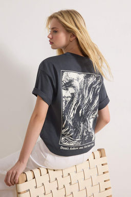 Antrasit Orme T-Shirt TWOSS24TS00234