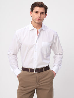 Сорочка мужская длинный рукав GREG 100/199/WHITE  фото 4