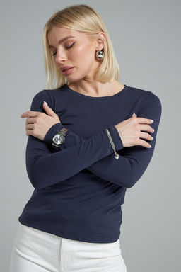 Лонгслив облегающий повседневный skims